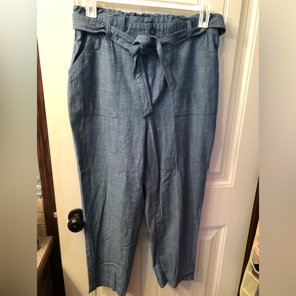 Northern Reflections Dark Wash Chambray Pants